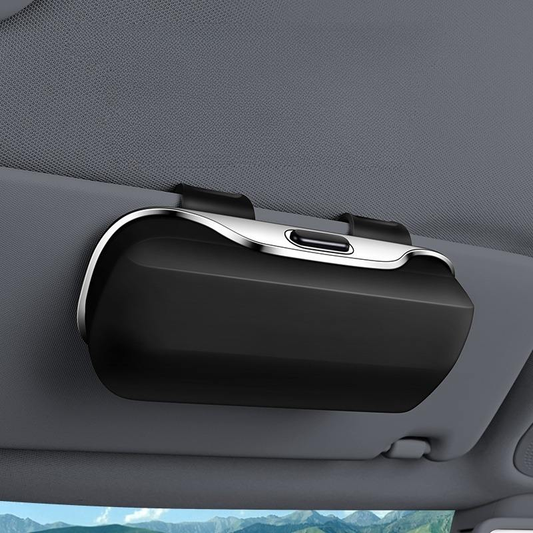 Estuche multifuncional para gafas de sol de coche